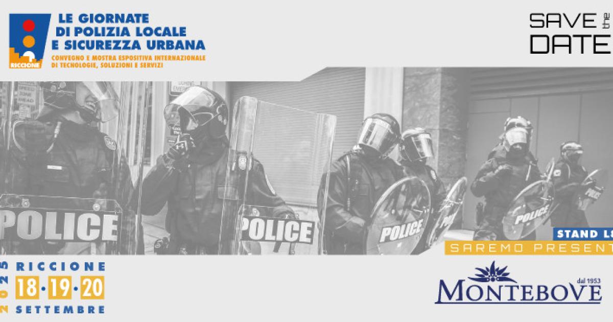 LE GIORNATE DI POLIZIA LOCALE E SICUREZZA URBANA - Montebove